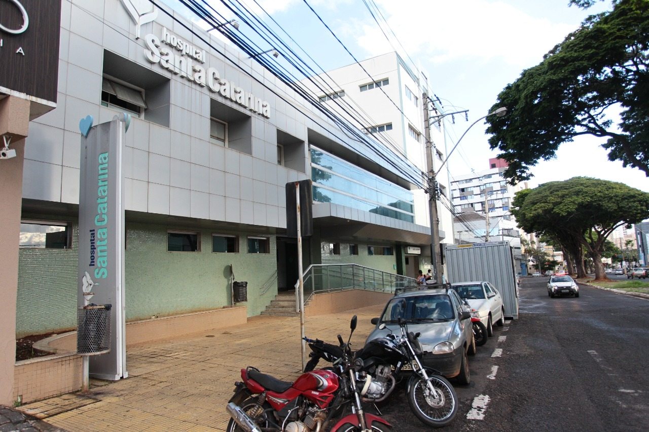 Hospital Santa Catarina, atual anexo do Hospital e Maternidade Municipal Dr. Odelmo Leão. Foto: Prefeitura de Uberlândia/Divulgação.