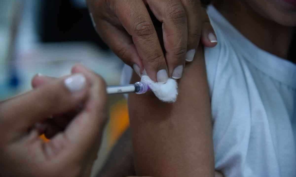 Campanha para recuperar índices de cobertura vacinal vai de 4 a 29 de novembro
crédito: Gladyston Rodrigues/EM/D.A. Press – 10/5/24