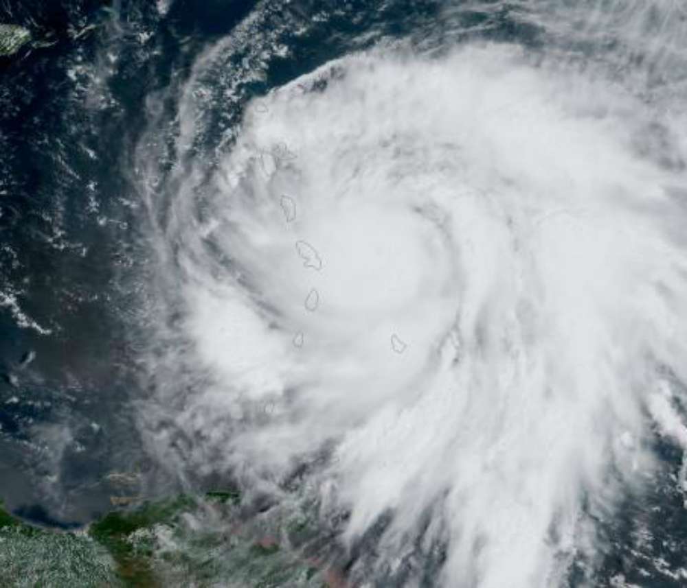 Olho do furacão Maria -NOAA/EPA/EFE