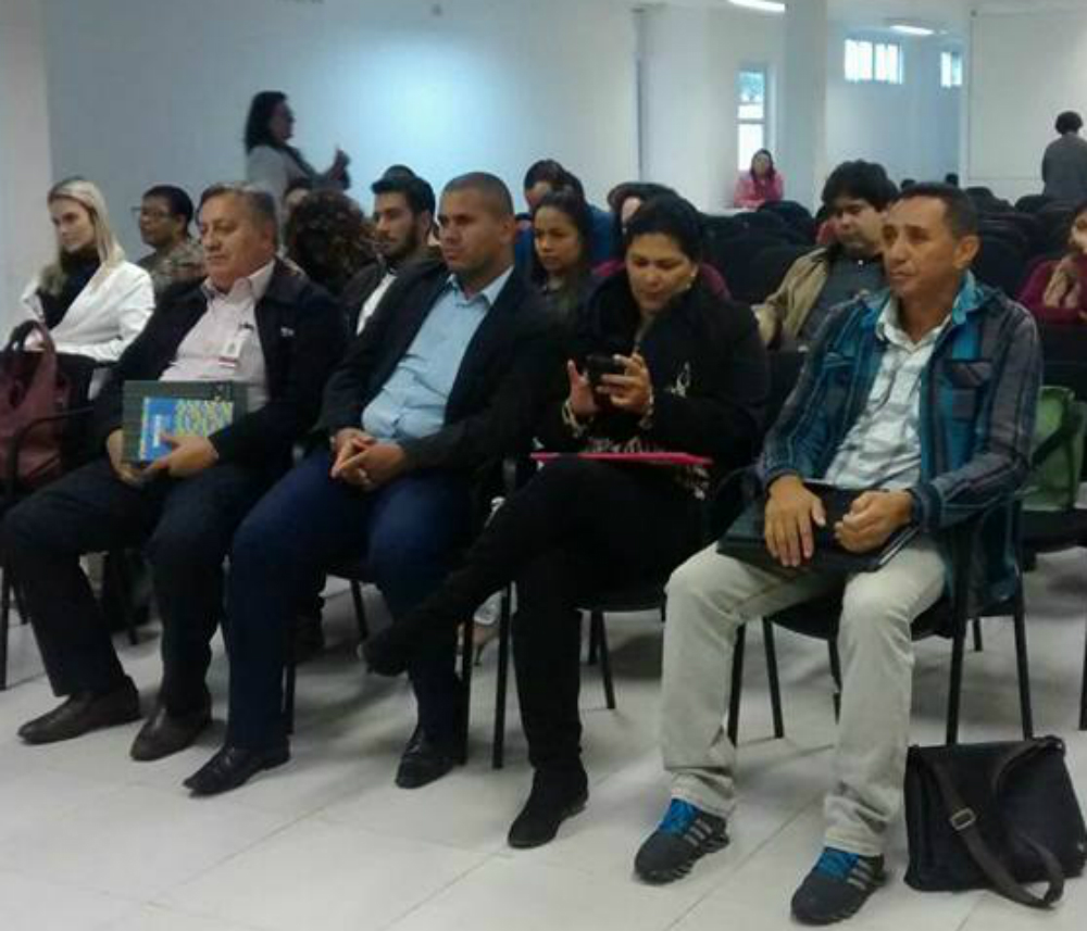 Oficina em Guarujá ainda contou com a participação da Representante Regional, Haifa Madi (Foto: Ascom MinC Regional São Paulo)