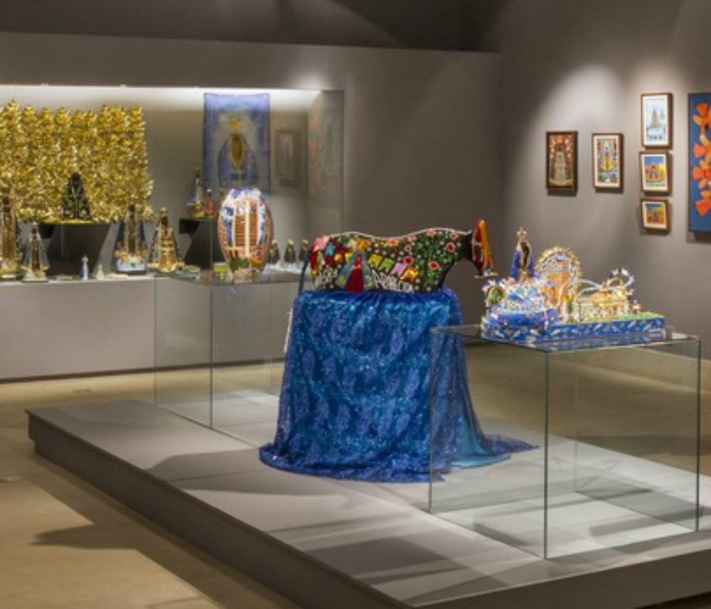 Com curadoria de Tadeu Bandeira, exposição apresenta trabalhos relacionados à figura de Nossa Senhora Aparecida (Israel Crispim)