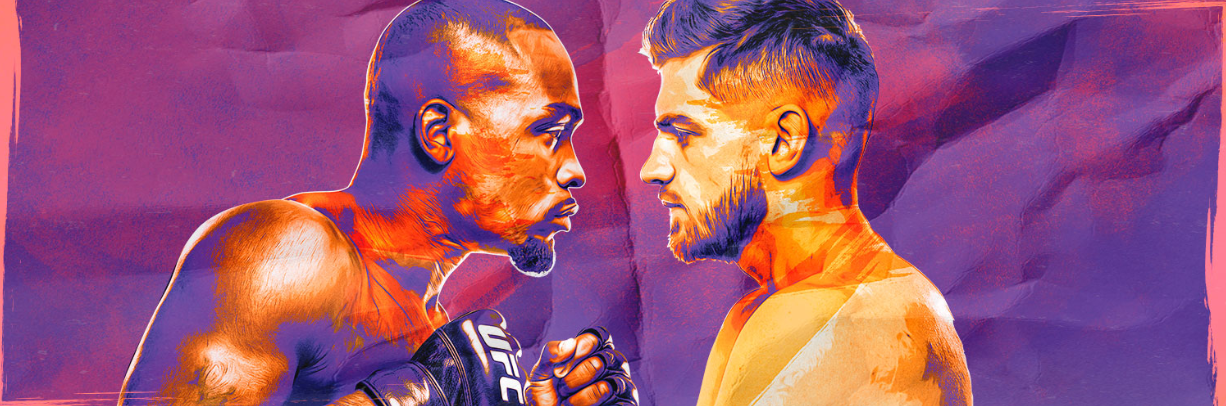 Brunson e Shahbazyan são os protagonistas da noite. Foto: Divulgação/UFC.