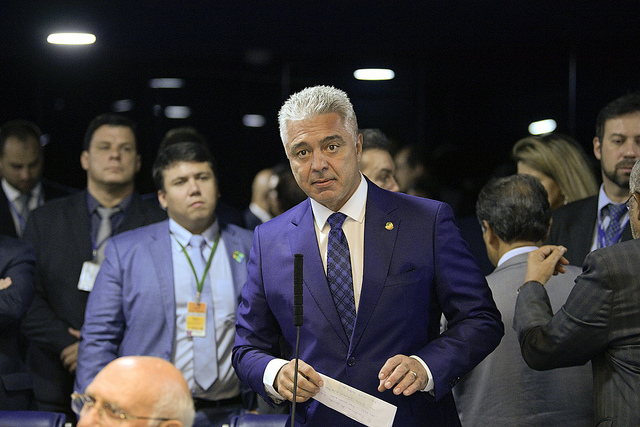 Major Olimpio lidera a bancada do PSL no Senado, composta por quatro senadores
Major Olimpio lidera a bancada do PSL no Senado, composta por quatro senadores