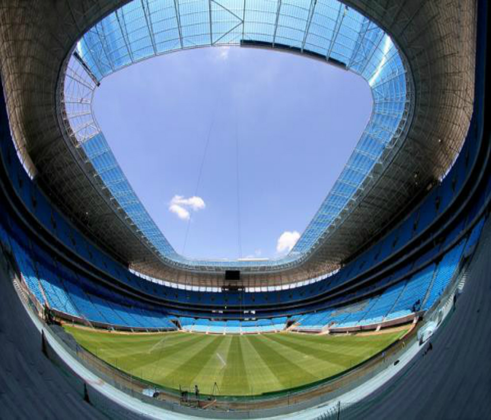 A mudança teve como objetivo preservar o gramado para o jogo da Seleção Brasileira no dia 31 de agosto (Créditos: Site oficial do Grêmio)