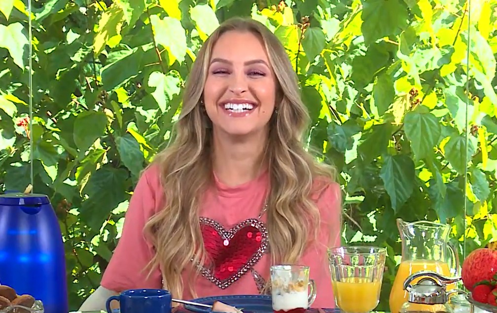 Carla Diaz no 'Mais Você'