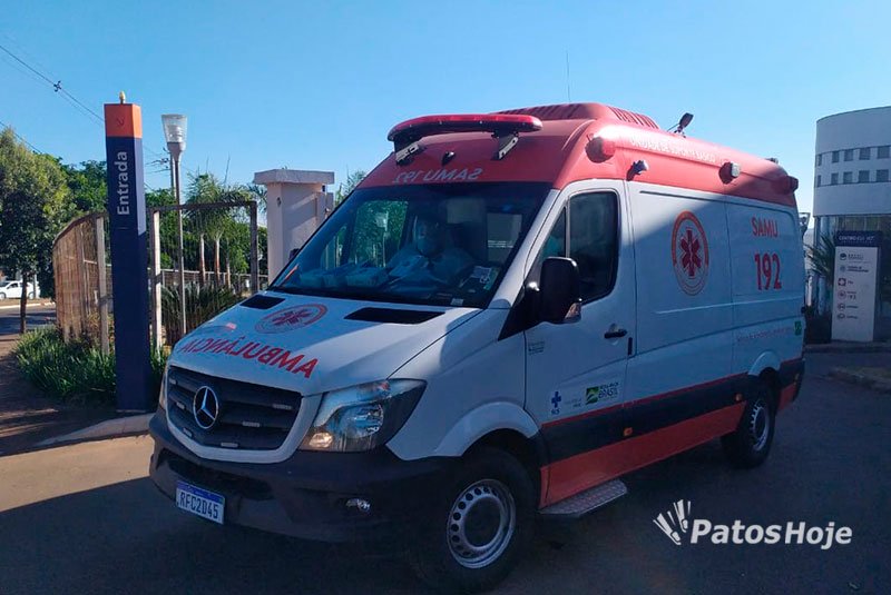 Profissionais do Samu que atendem casos de suspeita de Covid-19 devem seguir rigoroso protocolo de segurança. Foto: Patos Hoje.