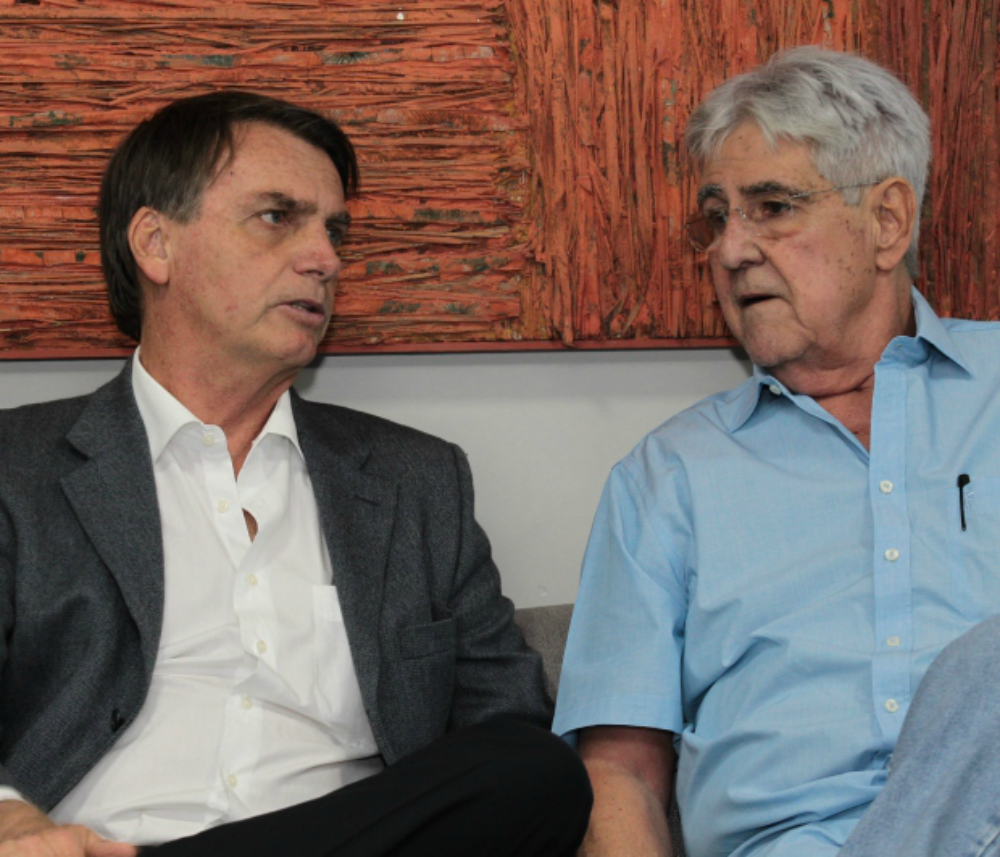 Bolsonaro se reuniu com Odelmo Leão na manhã de ontem (19)